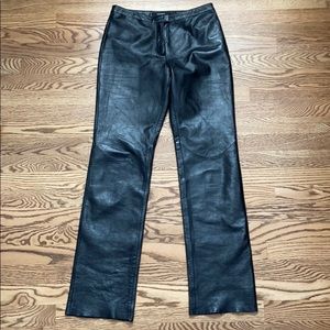 Express Leather Pants